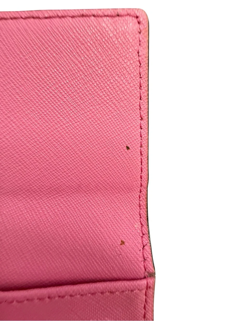 kate spade Pink Saffiano Wristlet Wallet
